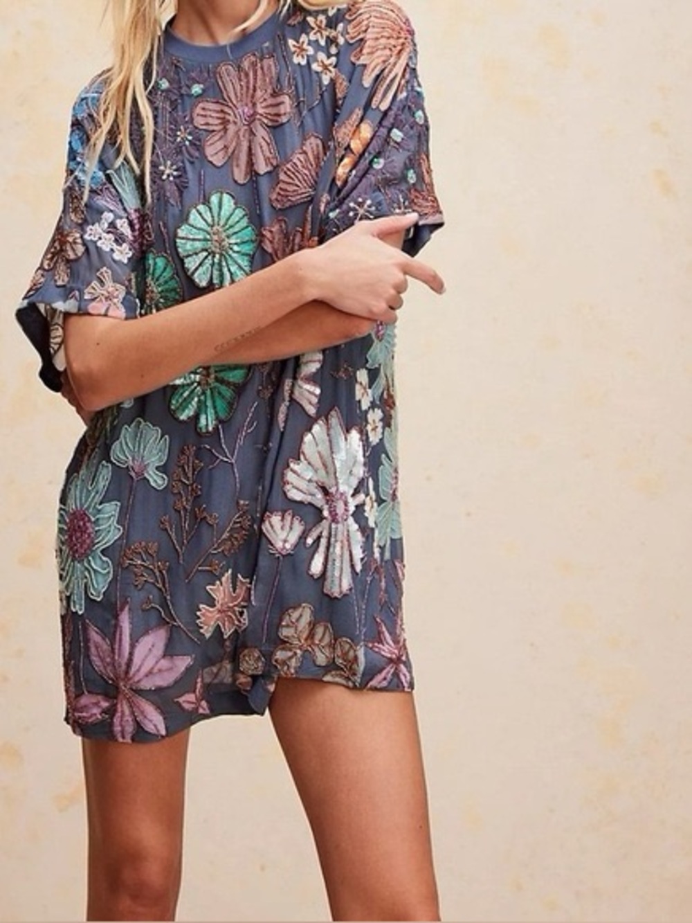 Free People Jewel Mini Dress Medium